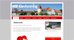 Desktop Screenshot of nse-elevforening.dk